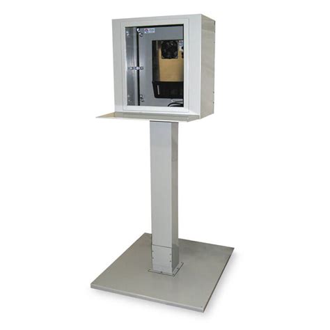 electric pedestal box|pedestal electrical outlet boxes.